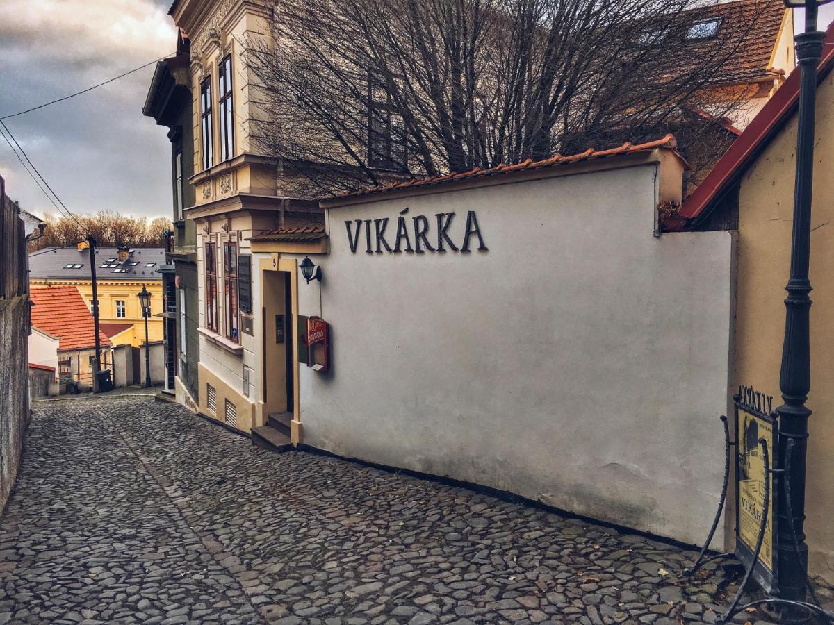 Hôtel Vinarna Vikarka à Litoměřice Extérieur photo